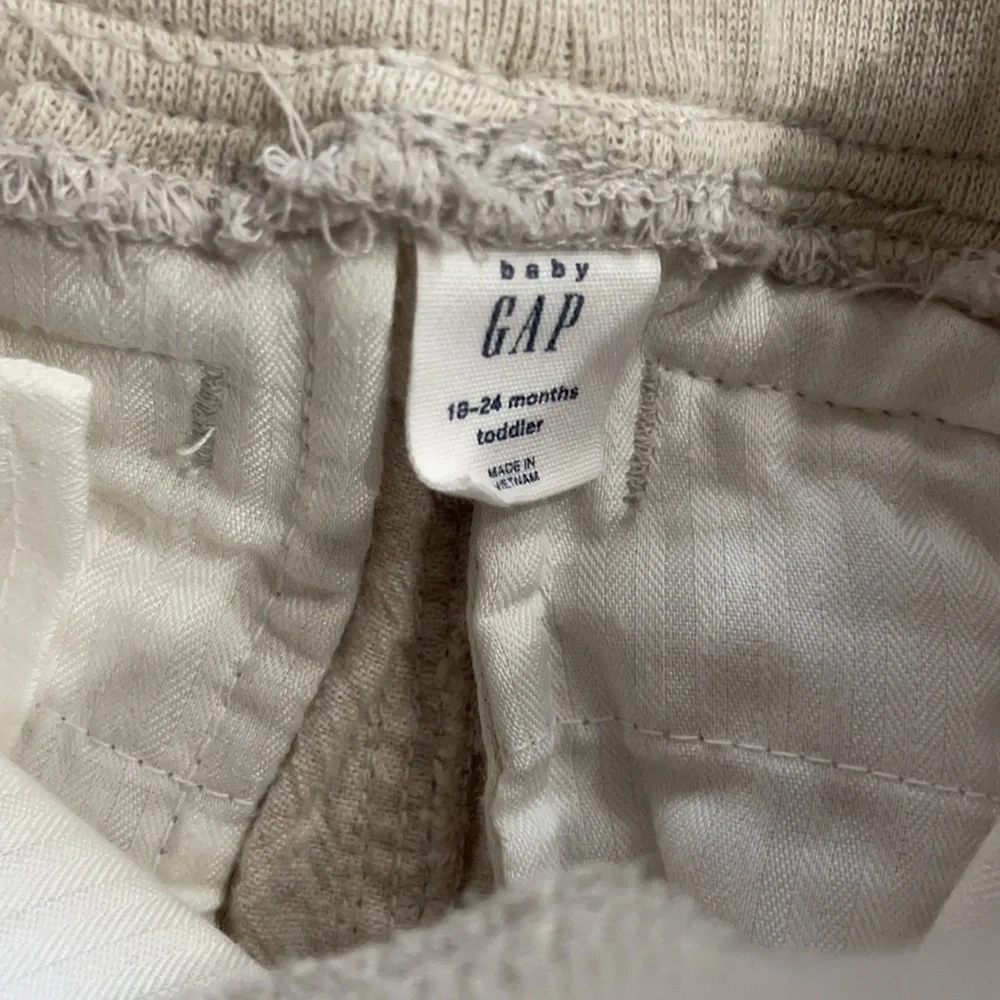 Gap Tan Casual Roll Up Pants Size 18-24M